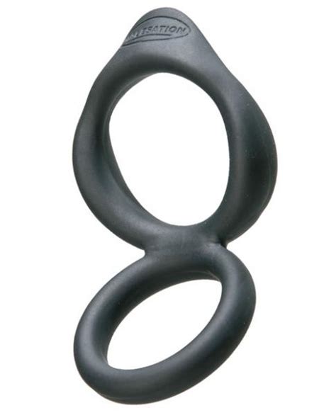 Malesation Force Silicone Double Cock Ring Black On Literotica