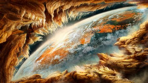 space art planet earth fantasy art artistic artwork art  uhd  wallpaper hdwallpaper