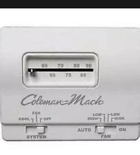 rv coleman mach  wall thermostat american dream  sale  ebay