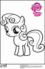 Coloring Belle Pages Sweetie Little Mlp Pony Print Printable Activities Time Save Positive sketch template