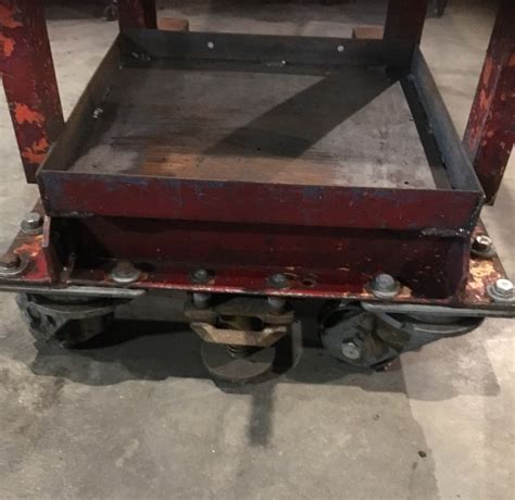 manual crank lift die cart  lift daves industrial surplus llc