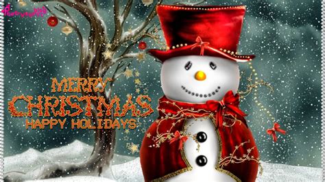 Merry Christmas And Happy Holidays Wishes Pictures With Quotes