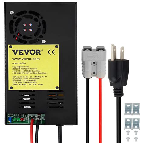buy vevor 30 amp rv power converter charger 110 volt ac to 12 volt dc