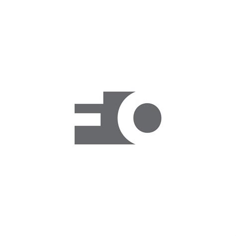 fo logo monogram  negative space style design template  vector art  vecteezy