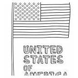 Flag Coloring American Pages Printable States United America Everfreecoloring Sheets Americanflag Choose Board sketch template