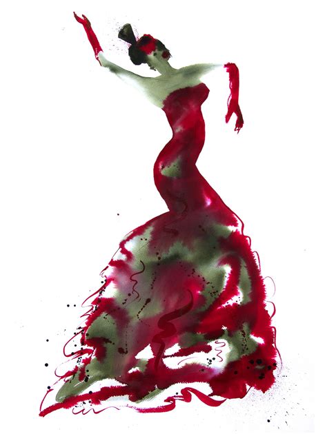 flamenco dancer drawing    clipartmag