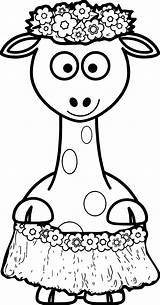 Giraffe Miami Escolha Pasta sketch template