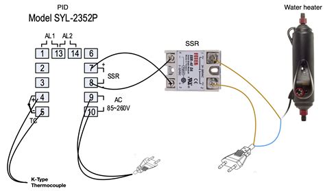 solid state relay wiring diagram  laboratory related aquarium equipment pid ssr