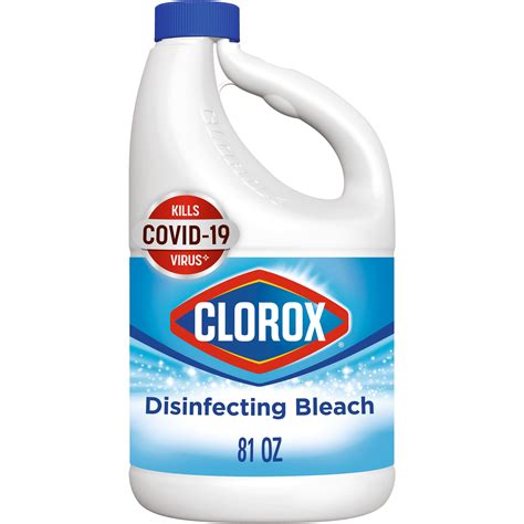 clorox disinfecting liquid bleach regular scent  fl oz walmartcom