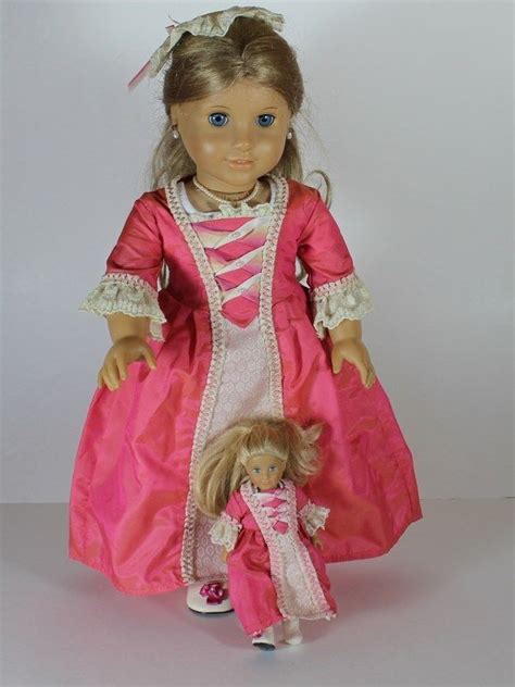 american girl doll elizabeth  mini elizabeth  extra outfits