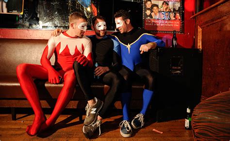 gay parties in new york attract the superhero crowd the new york times