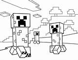 Minecraft Coloring Pages Pig Color Printable Getcolorings Print sketch template