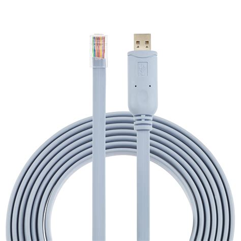 cisco console cable usb  rj   ft ftdi chip replaces usb  db ebay