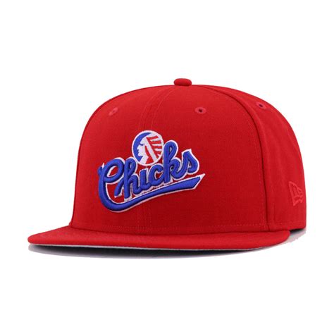 memphis chicks scarlet new era 59fifty fitted