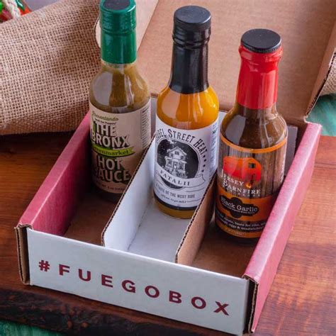 bottle quarterly hot sauce subscription pay    fuego box
