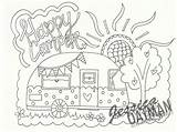 Coloring Camper Pages Camping Vintage Color Rv Happy Adult Book Printable Theme Colouring Sheets Popular Patterns Doodle Getdrawings Getcolorings Etsy sketch template