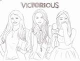 Victorious Jade Coloringhome Nickelodeon sketch template