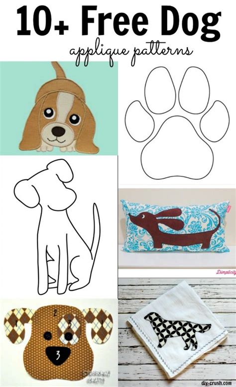 printable dog patterns printable templates