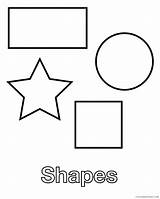 Coloring Pages Shape Print Coloring4free Printable Related Posts Circle sketch template