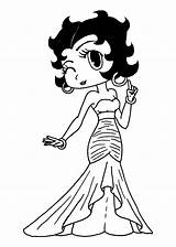 Betty Boop Coloring Pages Printable Cartoon Book Sheets Vintage Girl Print Kids Chibi Visit Monster Spies Totally Stuff Adult Popular sketch template
