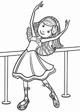 Bailarina Ballerina Menina Dancer Groovy Infantis Letscolorit Getdrawings Fazer sketch template