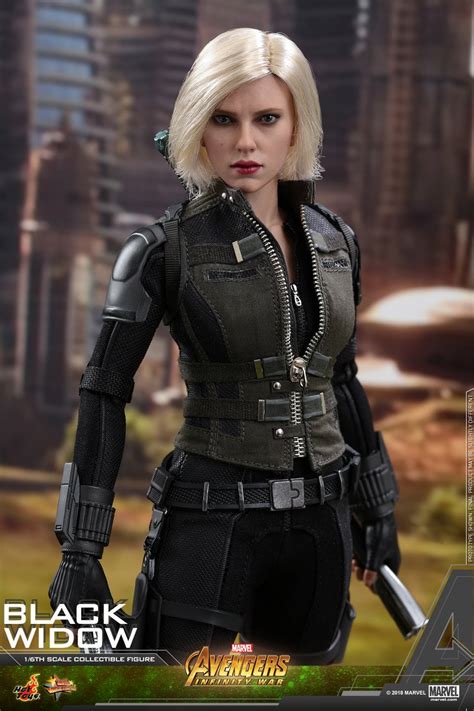 avengers infinity war black widow 1 6 scale figure by hot toys the