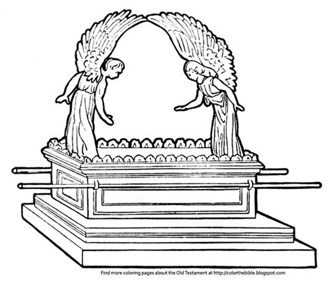 ark   covenant coloring pages color  bible