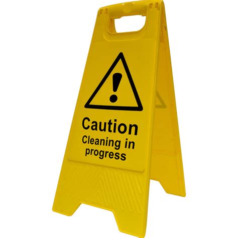 caution  board cleaning  progress toolstation