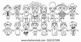 Nationalities American Mexican German Japanese Coloring Tahitian Scotsman Englishman Chinese Indian Book Search Stock Vector Shutterstock Isolated Frenchman Arab Canadian sketch template