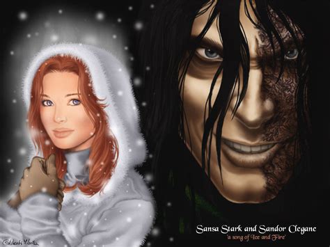 Sandor Clegane And Sansa Stark Sandor And Sansa Wallpaper