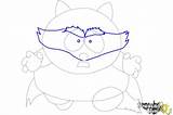 Cartman Eric Draw Step Drawingnow Coon sketch template