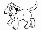 Coloring Clifford Pages Dog Big Red Printable Kids sketch template