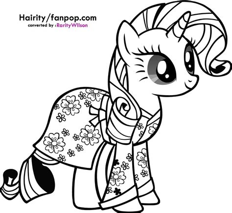 pony rarity colouring pages   pony coloring   pony