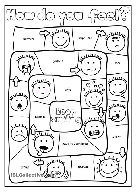 feelings coloring sheets  kids coloring pages