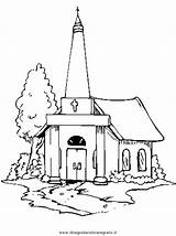 Chiesa Chiese Misti Stampare Disegnidacoloraregratis Ville sketch template