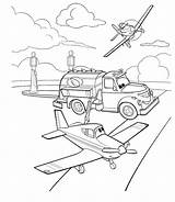 Coloring Dusty Chug Planes Disney Pages Airfield Crophopper Getcolorings sketch template