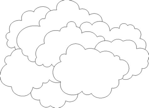 sky  clouds coloring pages coloring pages  kids clipart