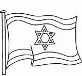Coloring Israel Flag Star David Hanukkah Pages Israeli Color Nation Thecolor Crafts Kids Template Symbol Yom Independence Jewish sketch template