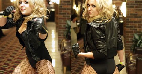 xplosion of awesome black canary by nicole marie jean