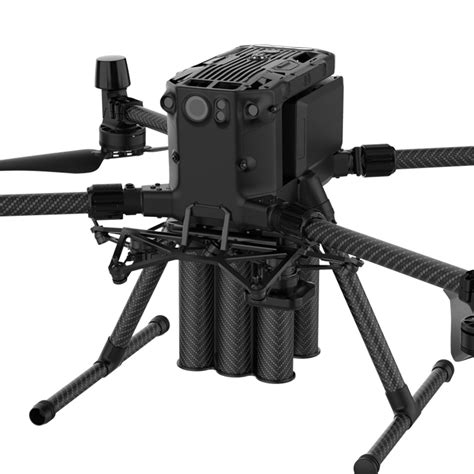 dji  drone smoke grenade tear gas launcher system drone payload