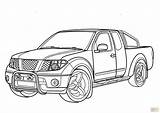 Nissan Coloring Dodge Pages Truck Navara F150 Drawing Ford Gtr Pickup Chevy Chevrolet Camaro Ausmalbilder Color Printable R35 Ram Cars sketch template