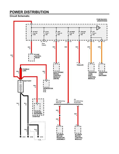 chevy colorado horn wiring diagram