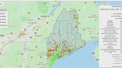 Maine Broadband Coalition Rolls Out Speed Test And Map To Get A Clearer