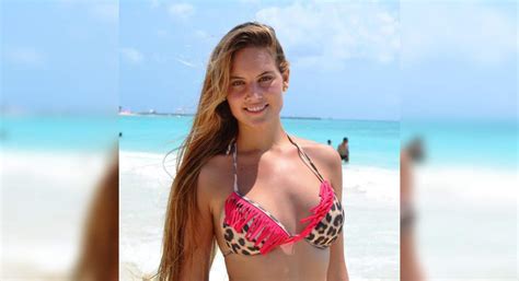 Miss Argentina Yoana Don Candid Bikini Photos