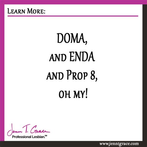 doma and enda and prop 8 oh my