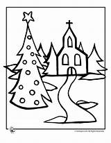 Coloring Church Christmas Pages Kids Activities Drawing Print Printable Activity Family Printer Send Button Special Only Use Click Getdrawings Books sketch template