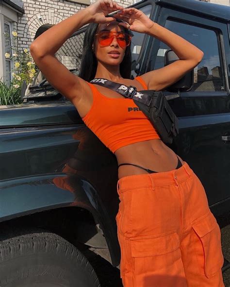 Orange Baddie Fit🧡 Uploaded By Murdermamacita Cute Outfits Fashion