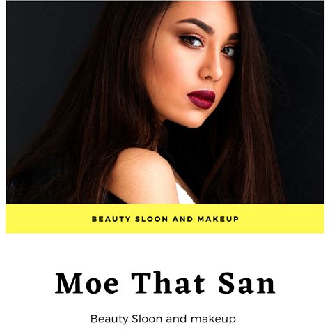 moe  san beauty sloon makeup west gangaw