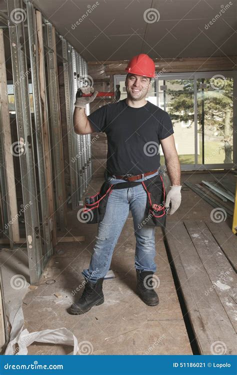 construction men working stock image image  carrying