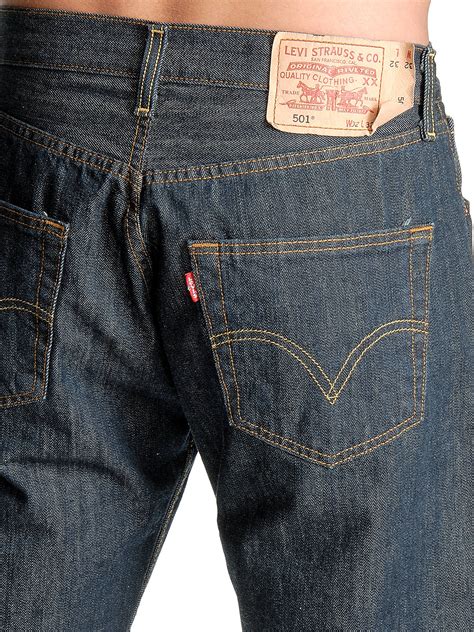 levi s 501 original straight jeans marlon at john lewis and partners
